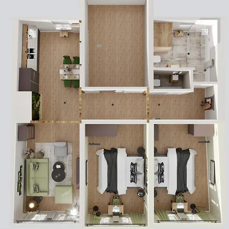 Apartment Rathausblick 1 Mit Infrarot-kabine Blankenburg (Harz)