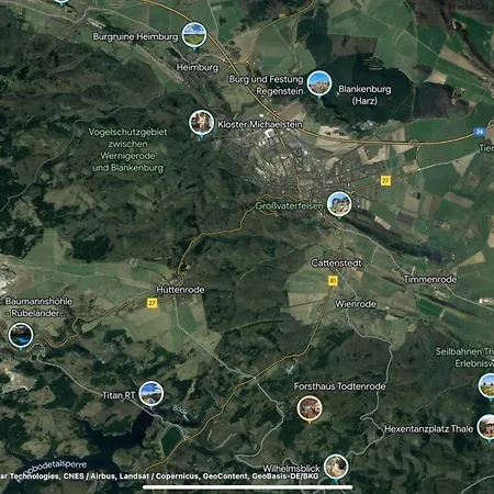 Rathausblick 1 Mit Infrarot-kabine * Blankenburg (Harz)